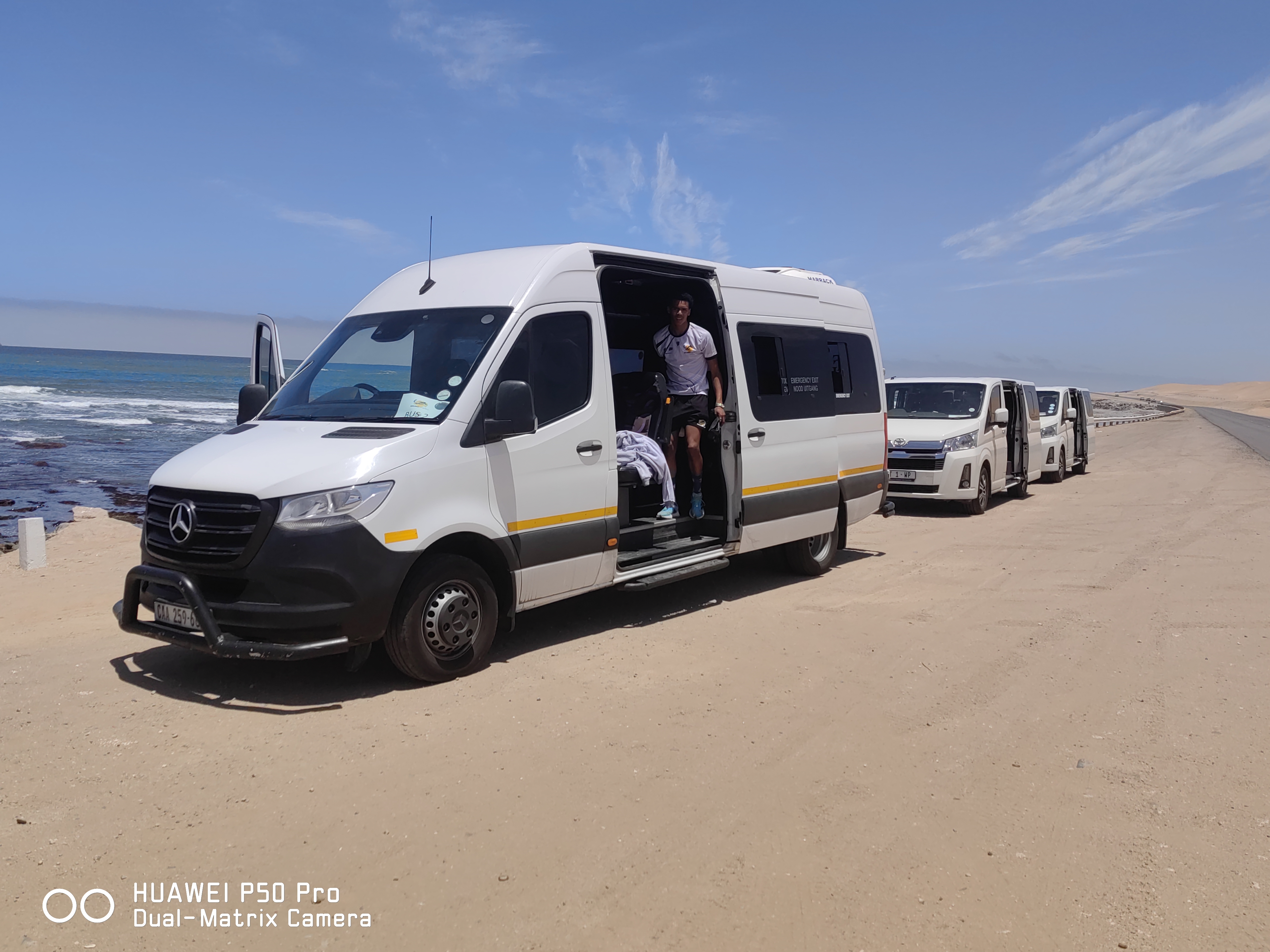 Happy Tourists with Granson Tours